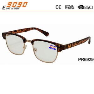 Buy cheap Classic culling plastic reading glasses, fashionable deisgn,pattern on temples from wholesalers