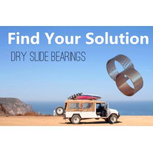 Buy cheap Professional Fluid Solenoid Valve Bushings , Slef Lubricating Steel Bushing from wholesalers