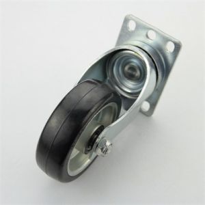 Buy cheap ESD Rubber 100KG 120KG 3 Inch Swivel Casters With Brake For Office Chairs from wholesalers