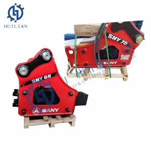 Buy cheap Side Type SHY68 SYH75 Original SANY Hydraulic Breaker for Soosan SB40 SB43 Rock Breaker 4-9 Tons Excavator Attachment from wholesalers