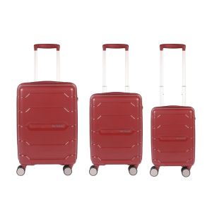 Buy cheap Red Polypropylene Lightweight Travel Cabin Luggage Sets from wholesalers