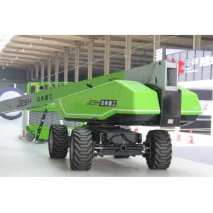 Electric Mobile Boom Lift 27m Aerial Work Platform For Building 14.5T Machine