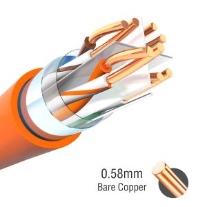 Buy cheap 305m UTP CAT6A Network Communication Cable With CCA CCS from wholesalers