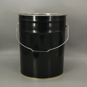 Buy cheap Rust Resistant Metal Paint Bucket Tinplate Pails With Handle from wholesalers