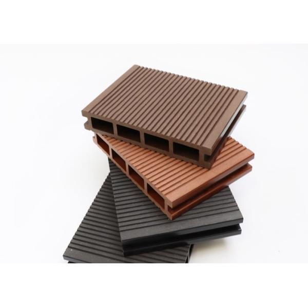 Buy cheap Co Extrusion Exterior WPC Decking Hollow Composite Decking Board from wholesalers