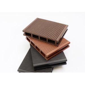 Buy cheap Co Extrusion Exterior WPC Decking Hollow Composite Decking Board from wholesalers