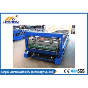 Buy cheap Long time service 2018 new type Color Steel Tile Roll Forming Machine PLC Control Full Automatic made in china from wholesalers