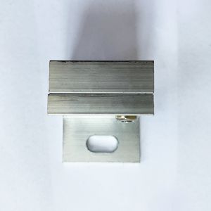 Wind Load 60M/S Solar Panel Mounting Clamps Easy Install Different Sizes