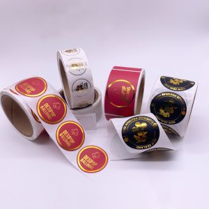 Buy cheap Adhesive Die Cut CMYK Pantone Logo Label Sticker Custom Printed from wholesalers