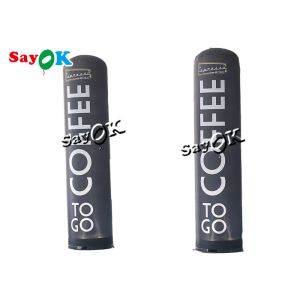 Buy cheap Customized 2.5m 8ft Inflatable Advertising Pillar With Logo Printing from wholesalers