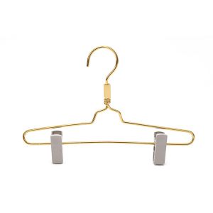 Buy cheap Betterall Beautiful Plastic Clips Pant Usage Metal Gold Hanger from wholesalers