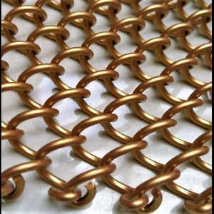 Buy cheap Decorative Chain Link Mesh 1mm Metal Coil Curtain from wholesalers
