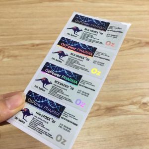 Buy cheap Matte Lamination 50ml Sarms Oral vial Vial Labels from wholesalers