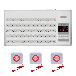 Nurse management equipment board receiver with voice broadcast