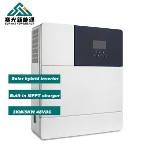 MPPT 50Hz Hybrid Solar Inverter Pure Sine Wave For Energy Solutions