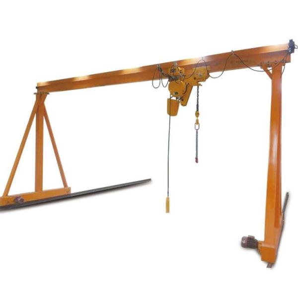 Quality Custom Color Portable Gantry Crane 5 Ton , Movable Gantry Crane Easy Installation for sale