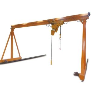 Buy cheap Custom Color Portable Gantry Crane 5 Ton , Movable Gantry Crane Easy Installation from wholesalers