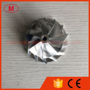 Buy cheap G3037 57.04/76.13mm 452708-0001 7+7 blades performance milling/aluminum 2618/Billet compressor wheel from wholesalers