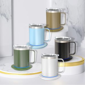 Buy cheap Thermostatic Temperature Control Self Heating Ceramic Mug 55 Degree from wholesalers