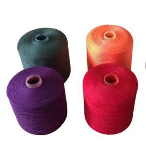 20/2, 40/2, 60/2 Dyed Colors Thread 100% Polyester Ring Spun Dyed Yarn