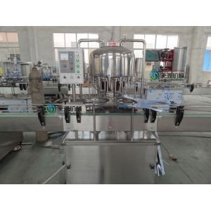 2000 bph Beverage Filling Machine , 500ml Juice PET Bottle Filler Machine