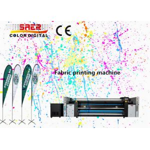 2m Beach Flag Printing Machine High Resolution For Textile