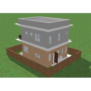 China Lightweight Prefab Steel Villa Duplex Steel Frame Apartment Building Galvanized on sale