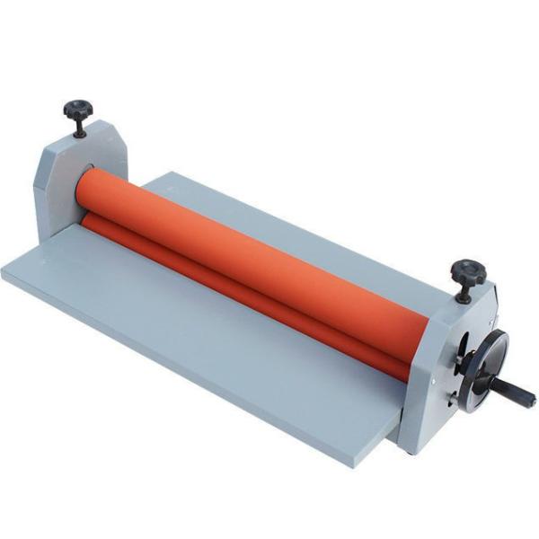 Cold Roll Technology Manual Laminating Machine for 750mm Vinyl and Glass Plate
