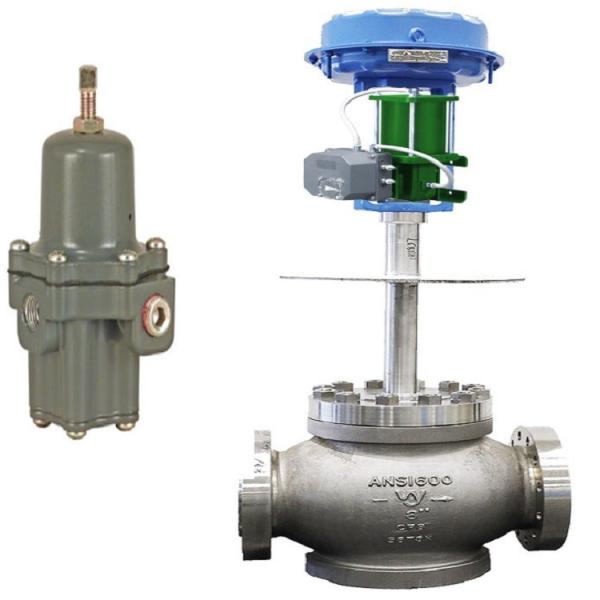 Quality Pneumatic Control Valve Qquipped Rotork Actuator 3710 67CFR Filter Pressure Reducing Valve for sale