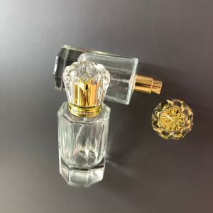 Buy cheap Cosmetic 50ml Perfume Spray Bottle Delicate Crown Cap Recyclable Filling from wholesalers