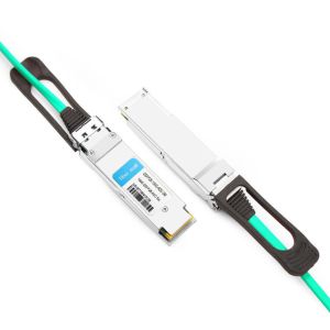 Buy cheap QSFP28-100G-AOC-5M 5m (16ft) 100G QSFP28 to QSFP28 Active Optical Cable from wholesalers