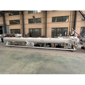 Buy cheap Single Screw Design Plastic PE Pipe Making Machinery Production Line With ISO Certification from wholesalers