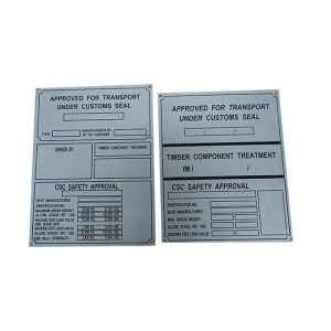 Buy cheap ISO Shipping Container CSC Plate on Container from wholesalers