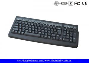 Buy cheap Dual Track / Three Tracks Plastic Keyboard With Integrated Magnetic Card Reader product