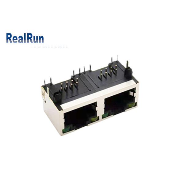 Buy cheap PCB 8P8C RJ45 Connector Modular Jack SGS With LED Shielded product