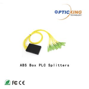 Buy cheap Customized ABS Box Plc Splitter 1x4 1x8 Fiber Optic Splitter from wholesalers