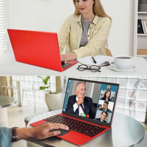 Portable 14" Windows 11 Laptop Computer Intel Celeron J4125 Quad Core Processor