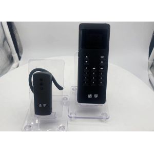 Artificial Explain Pre Stored Wireless Audio Guide Systems With LCD Display