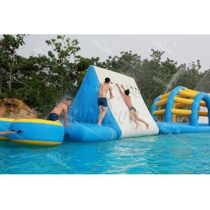 Buy cheap Large Size Commercial Inflatable Water Park / Obstacle Course For Amusement Park from wholesalers