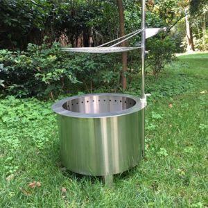 Buy cheap Wood Portable Smokeless Stove 22 Inch 14 Inch Fire Pit And Grill from wholesalers