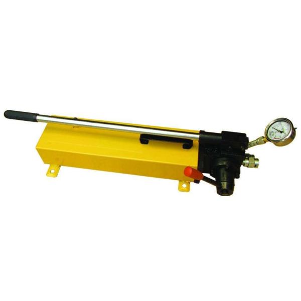 Quality Portable Double Acting Hydraulic Hand Pump With Reservoir Durable Construction for sale