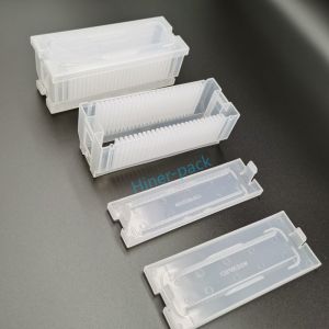 3 Inch Handling Wafer Shipping Box Carriers Semiconductor Used In Wafer Fab