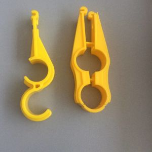 Buy cheap Broiler Nipple Drinker Plastic Pipe Hooks Yellow PVC Pipe Hook from wholesalers