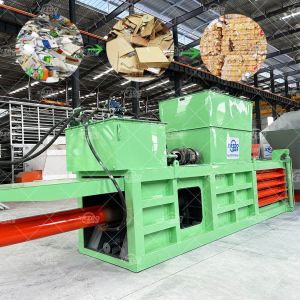 Buy cheap 120T Automatic Horizontal Baler Hyd Cotton Compactor For Waste Plastic Bottles from wholesalers