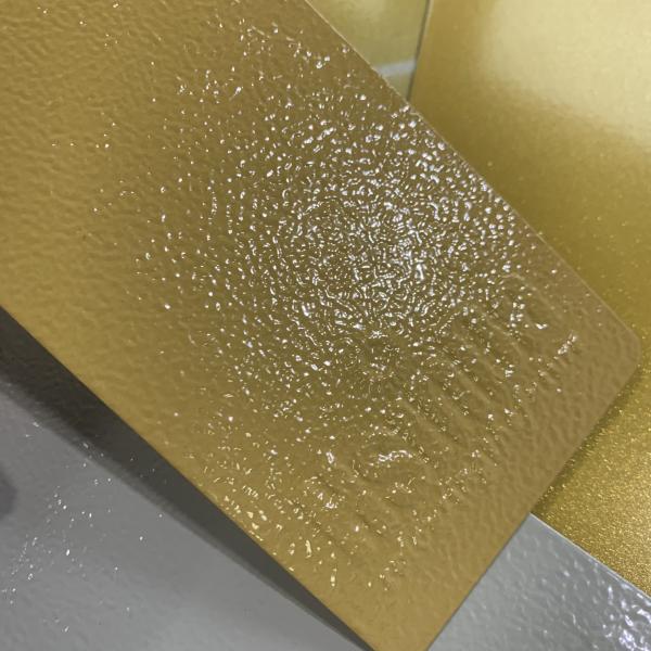 Quality RAL1024 Caterpillar Yellow Equipment Polyester Powder Coating Spray Paint for sale