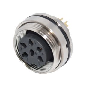Electric Cable 8 pin straight angle threaded coupling infrastructure Waterproof