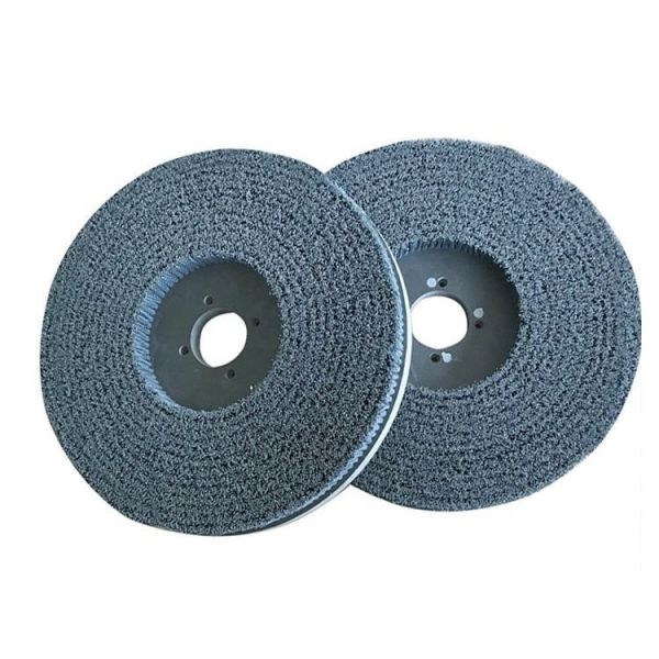 Quality 300mm Hard Alloy CBN Tool Edge Passivation Diamond Bristle Disc Brush for sale