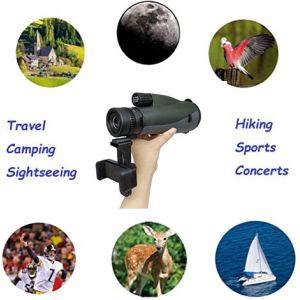 Buy cheap Zoom High Power 10-30x60 HD Monocular Telescope With Stable Tripod from wholesalers