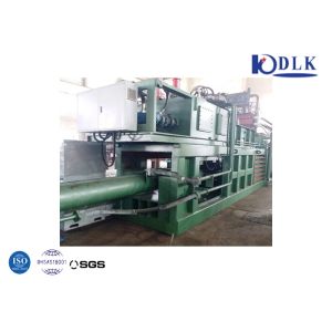 Paper Plastic PET Bottle Waste Horizontal Baler Scrap Processing