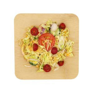 Buy cheap Indoor Bamboo Biodegradable Disposable Tableware Plates Practical Eco Friendly from wholesalers